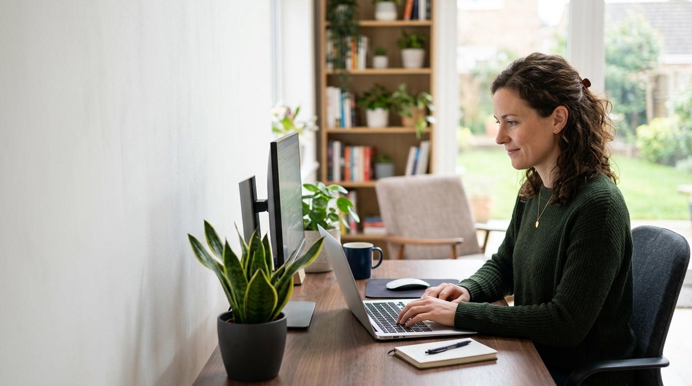 Remote work professional